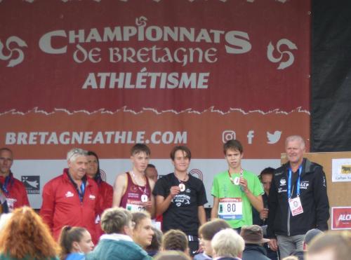 Podium BE : Timéo FRIN DELALANDRE 2ème